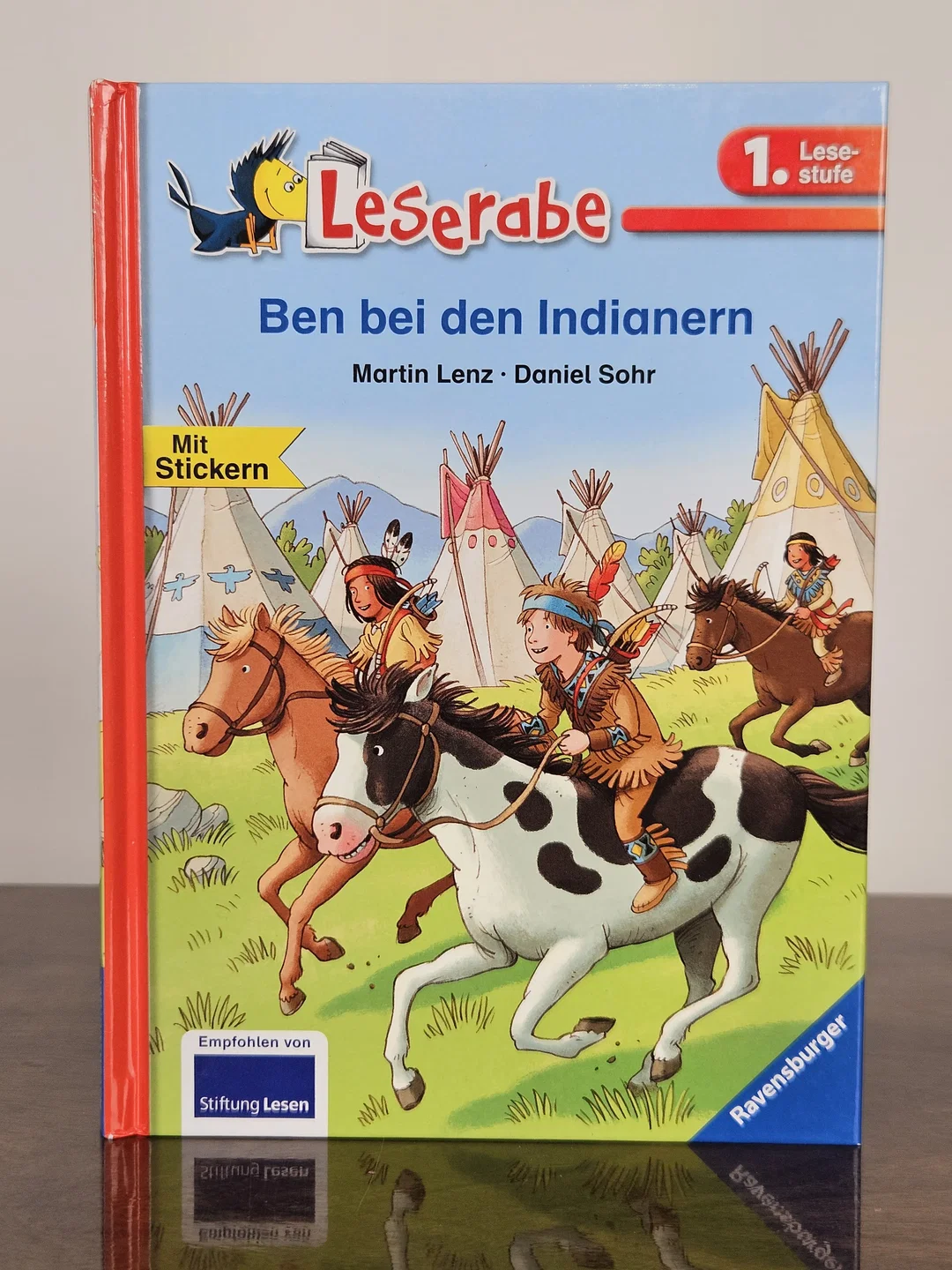 Ben bei den Indianern - Leserabe 1. Klasse - Erstlesebuch für Kinder ab 6 Jahren - Martin Lenz - Ravenburger - Bild 1