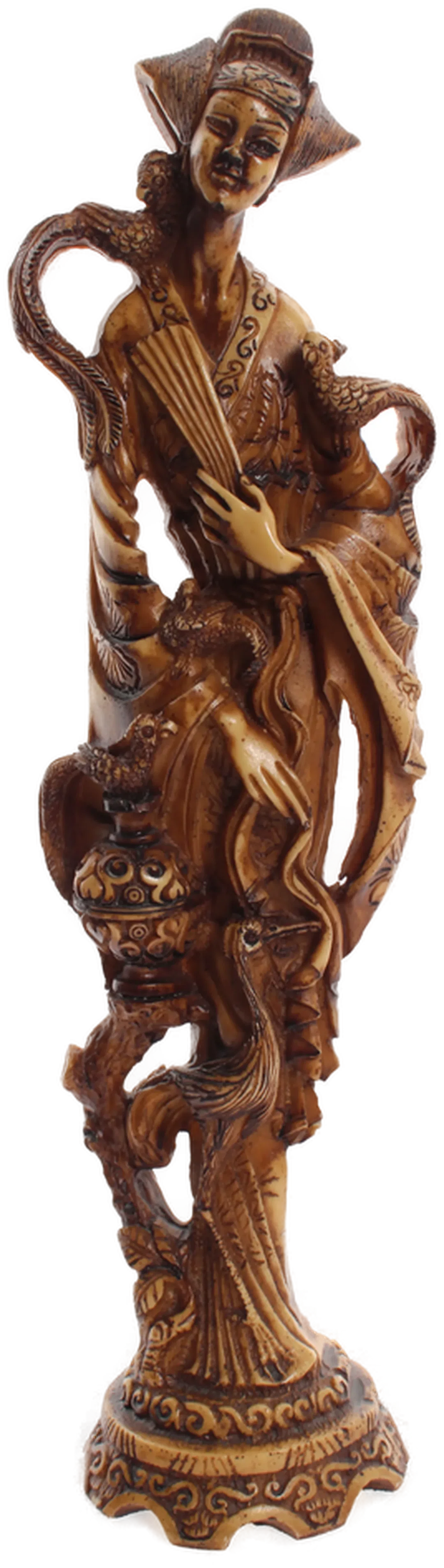 Dekoratives Asiatisches Figuren-Set (Frau & Mann) – Bild 2