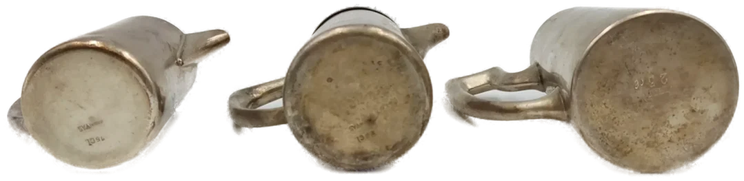Endemann/Collini Milchkännchen-Set Alpacca-Silber – Bild 7