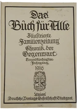 Das Buch für Alle - Illustrierte Familienzeitung 1916 | Historischer Fund - Bild 4