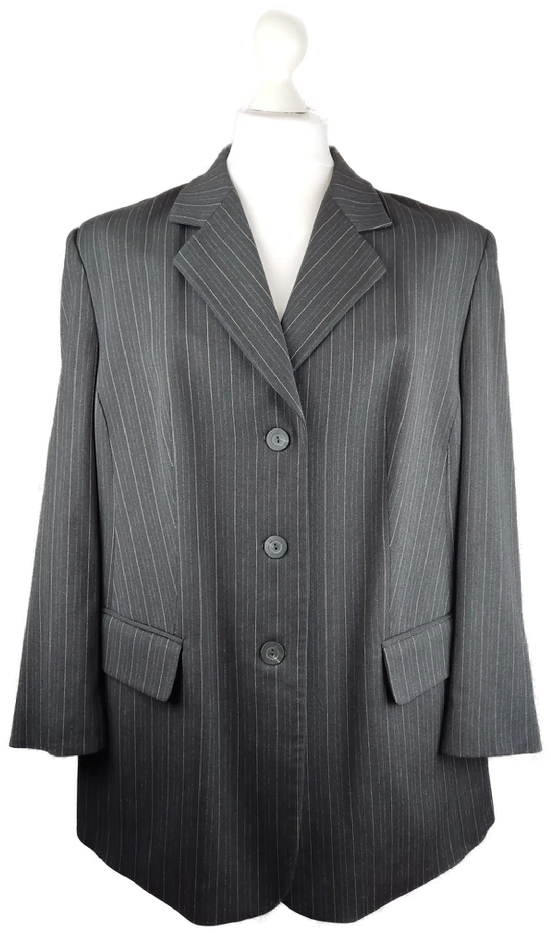 Damenanzug Donna Bonita Gestreift Gr. 50 | Wie Neu, chemisch gereinigt - Bild 1