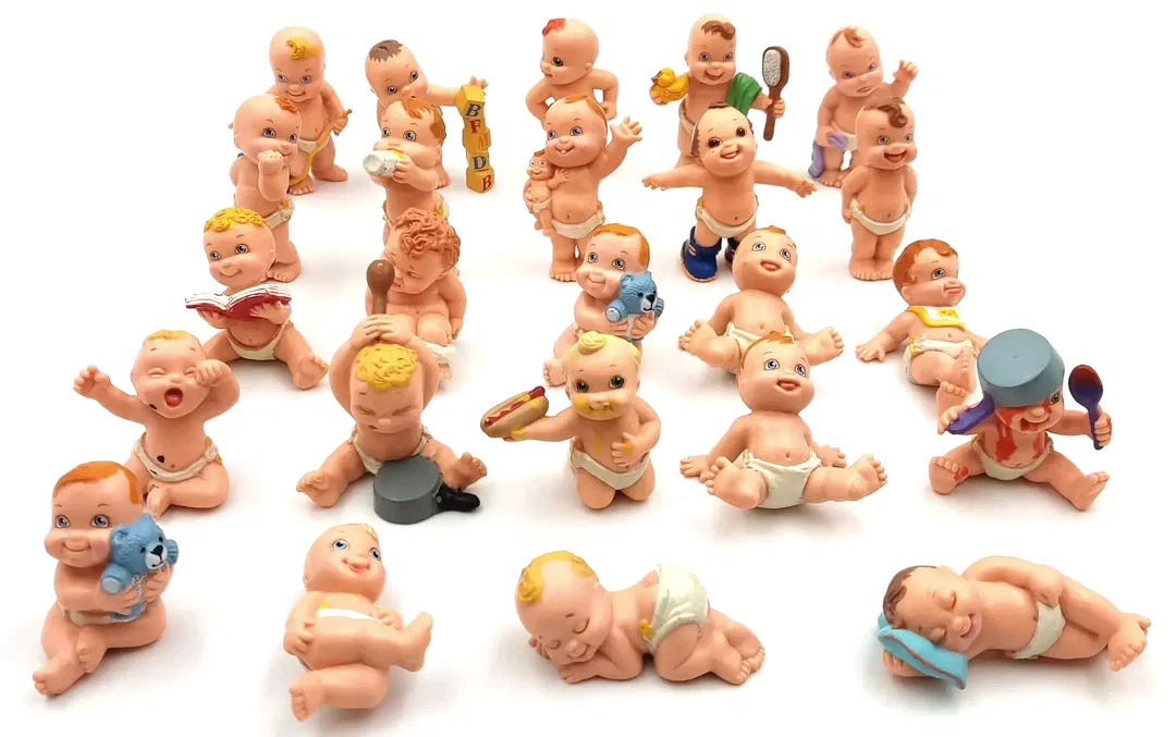 Magic Diaper Babies Konvolut von Galoob Vintage 1990 - Bild 4