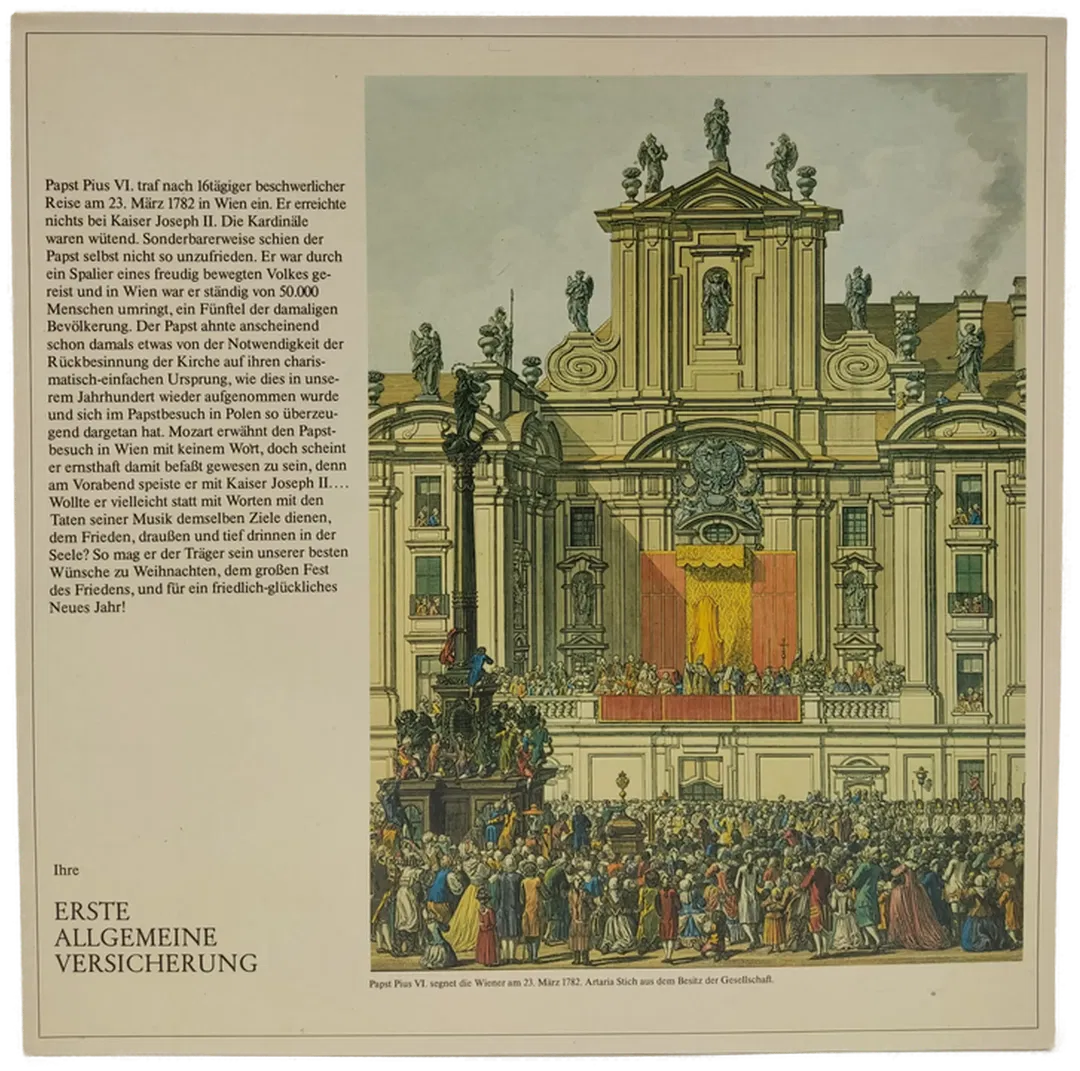 Vinyl LP - Wolfgang Amadeus Mozart - Konzert für Klavier und Orchester / Konzert für Flöte und Harfe  - Bild 1