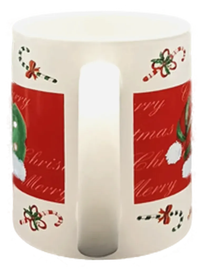 Weihnachtstasse gemustert – Bild 3