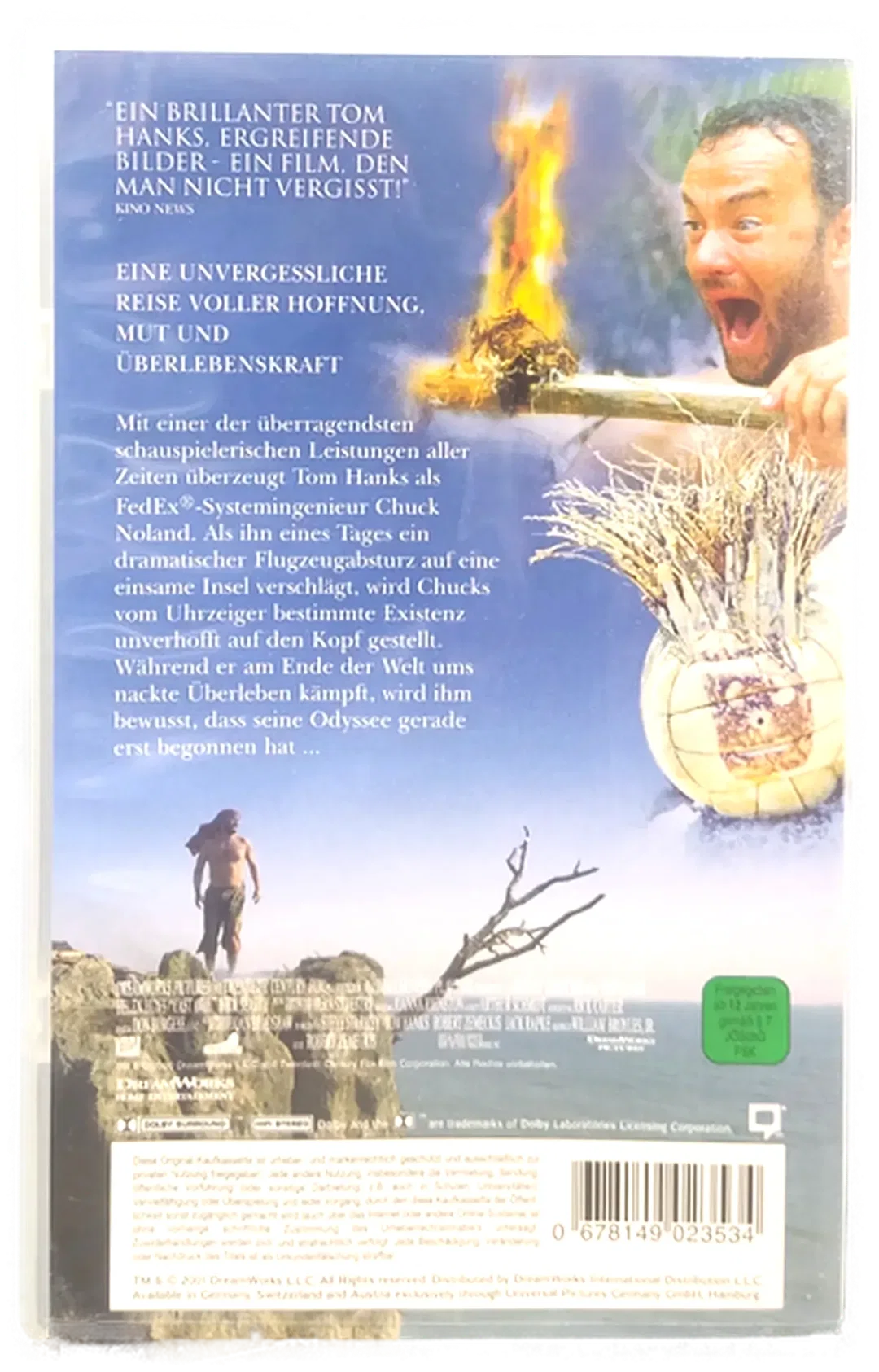 VHS "Cast Away - Verschollen" – Bild 2