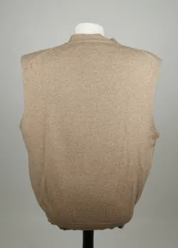 Solosopra Herrengilet - Gr. 48 / Pures Kaschmir - Bild 3