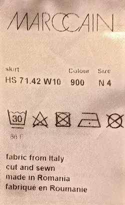 Marc Cain Midirock schwarz Gr. L - Bild 4