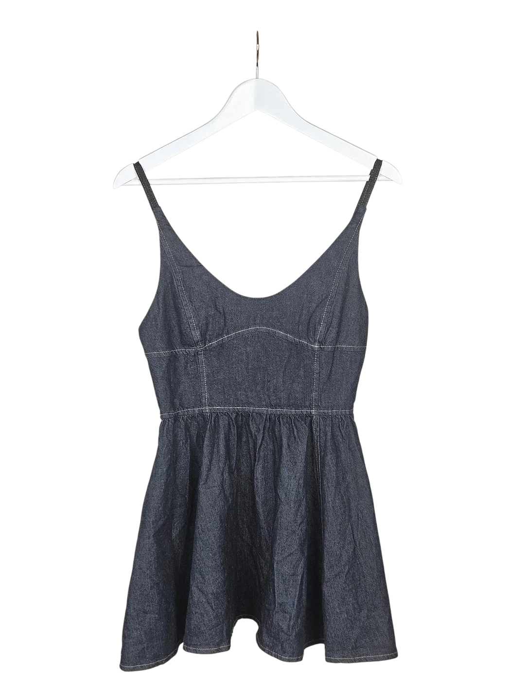 ZARA Damen Jeanskleid, blau - Gr. S - Bild 4