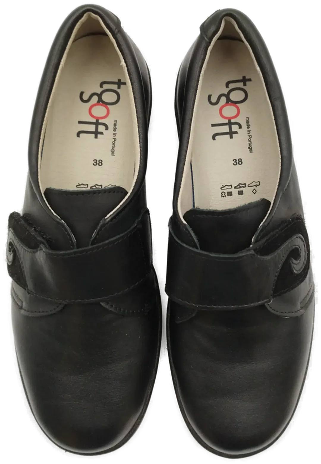 Orthopädische Halbschuhe Leder Gr. 38 | Schonender Komfort – Bild 3