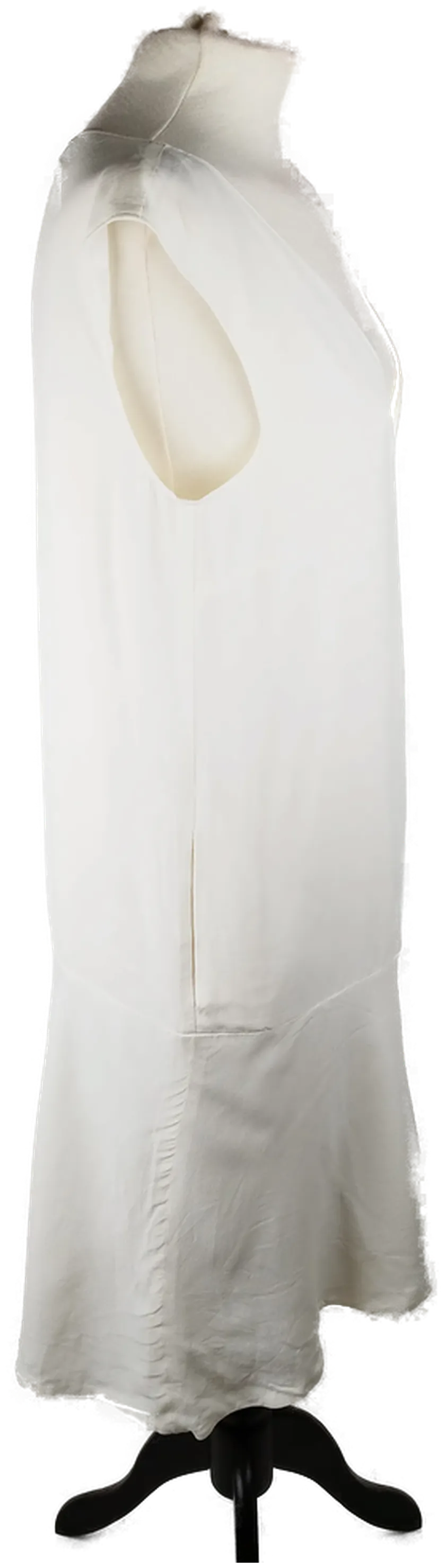 Weißes Love Moschino Maxikleid - Gr. 38 / Mischfaser – Bild 3