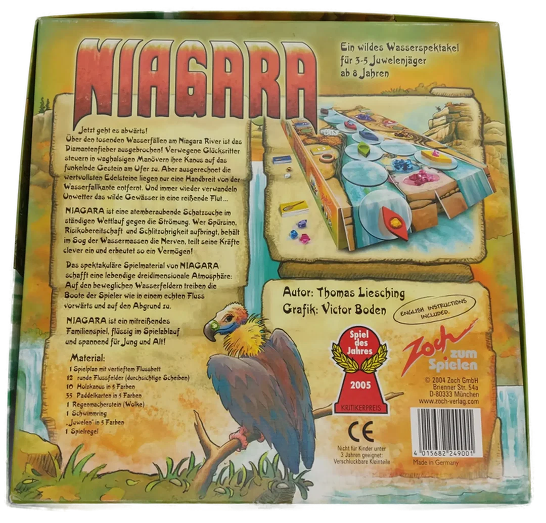 Zoch "Niagara" von Thomas Liesching Brettspiel – Bild 2