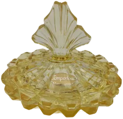 Pompadour Kristallglasschale mit Deckel 1970er Jahre - Bild 6