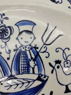 Vintage Norwegische Keramik - Inger Waage Teller - 2 Stück - Bild 8