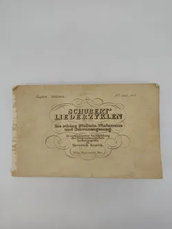 Schubert´s Liederzyklen: Die schöne Müllerin, Winterreise und Schwanengesang- Franz Schubert, Heinrich Kralik (Hrsg.) - Bild 1