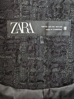 ZARA Damen Jacke, schwarz - Gr. XS - Bild 3