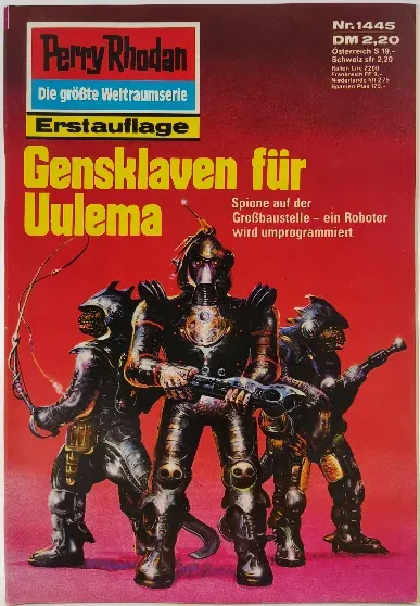 Romanheft Perry Rhodan Gensklaven für Uulema Erstauflage Nr.1445 - Bild 2