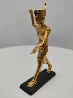 Goldene Harpooner Porzellan & Zertifikat von Franklin Mint | Mit abgebrochenen Speer - Bild 9