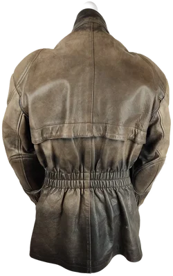 Herren Motorrad Lederjacke Echtleder Größe 54 | Biker-Chic - Bild 4