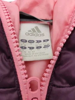 Adidas Damen Steppjacke aubergine Gr. 34-36 – Vorschau 3