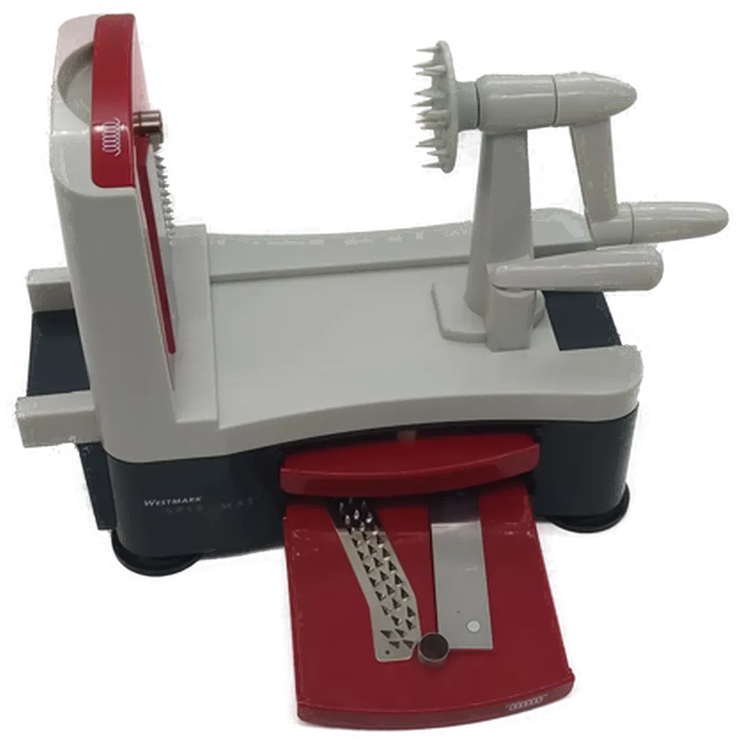 Spiromat Gemüseschneider in rot-weiß-grau - Bild 1