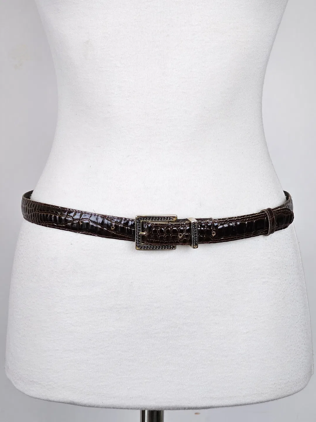 Damen Echtleder Gürtel - Länge ca. 90 cm - Bild 4