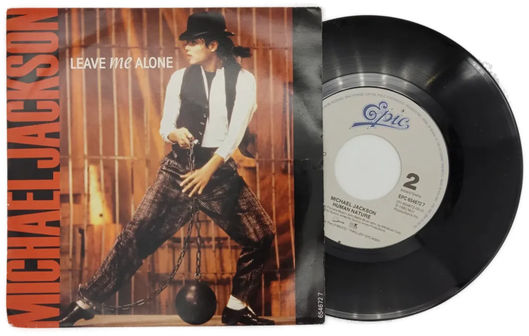 Michael Jackson Vinyl Schallplatte - Leave Me Alone - Bild 2