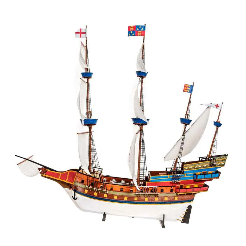 "The golden Hind" Galeone, ein Segelschiff im Maßstab 1:72 – Bild 2