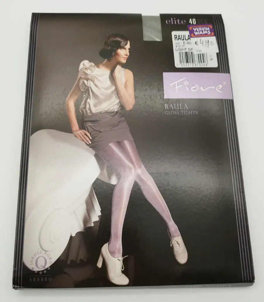 RAULA Gloss Tights Grau - Gr. 40  - Bild 4