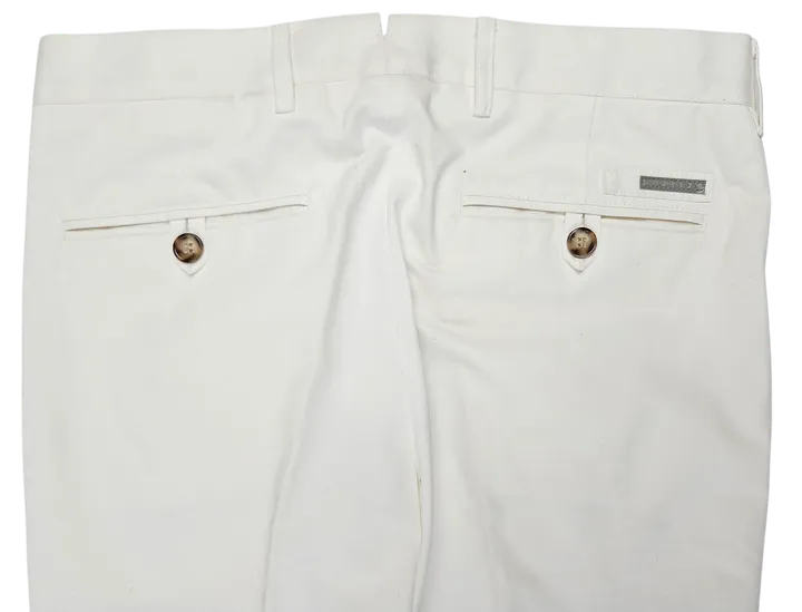 PRADA Herren Chino Hose, weiß - Gr. 46 - Bild 4