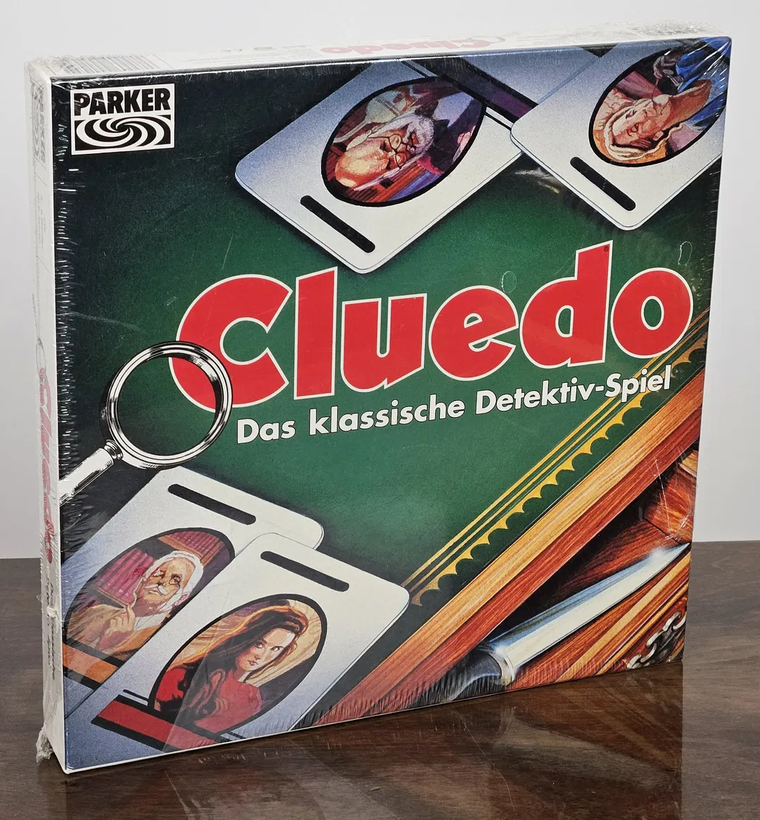 Cluedo Das klassische Detektiv-Spiel - Vintage - 90er - Gesellschaftsspiel - Parker - Bild 1