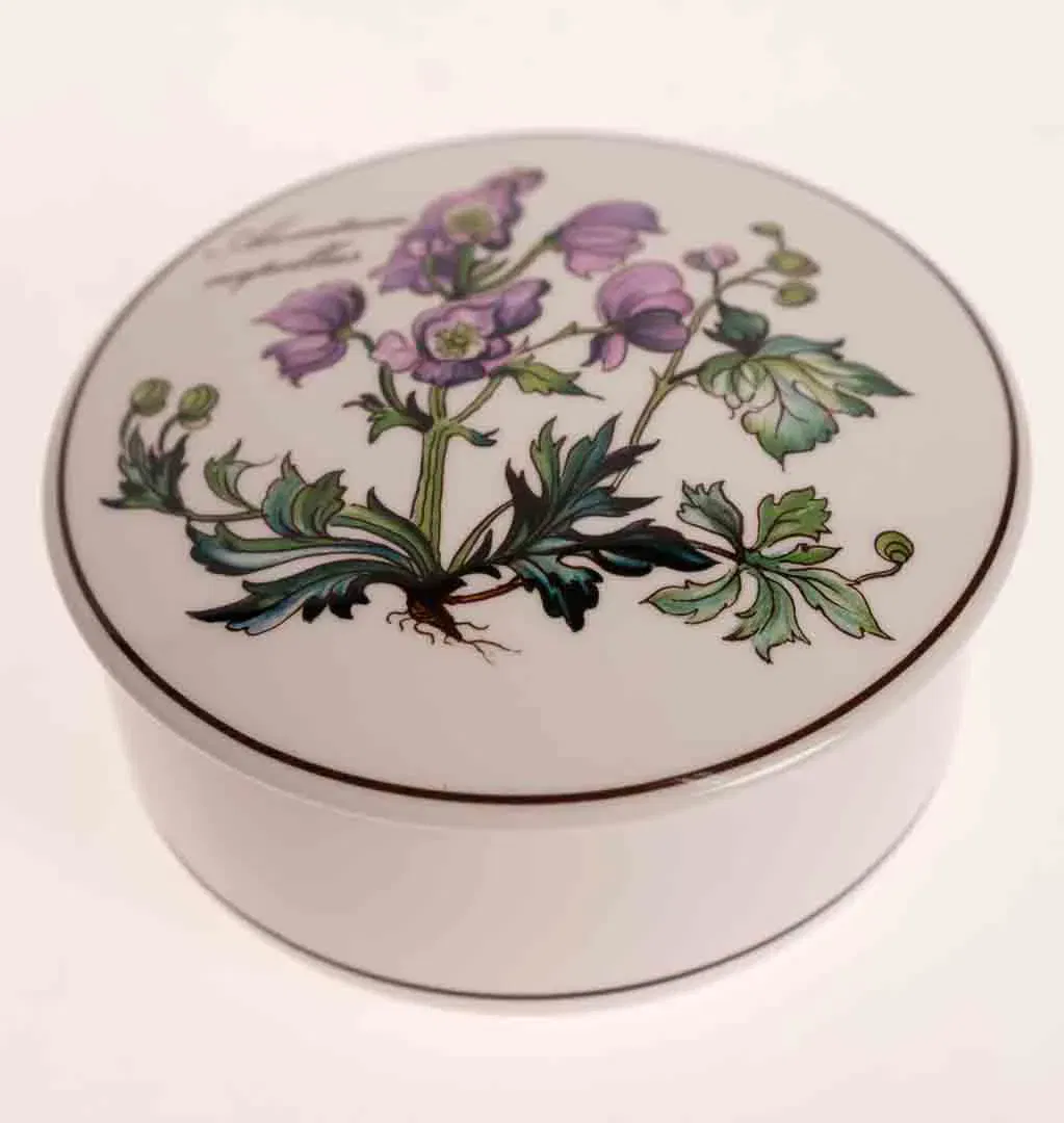  Villeroy & Boch Bonboniere mit Deckel, Serie Botanica - Bild 1