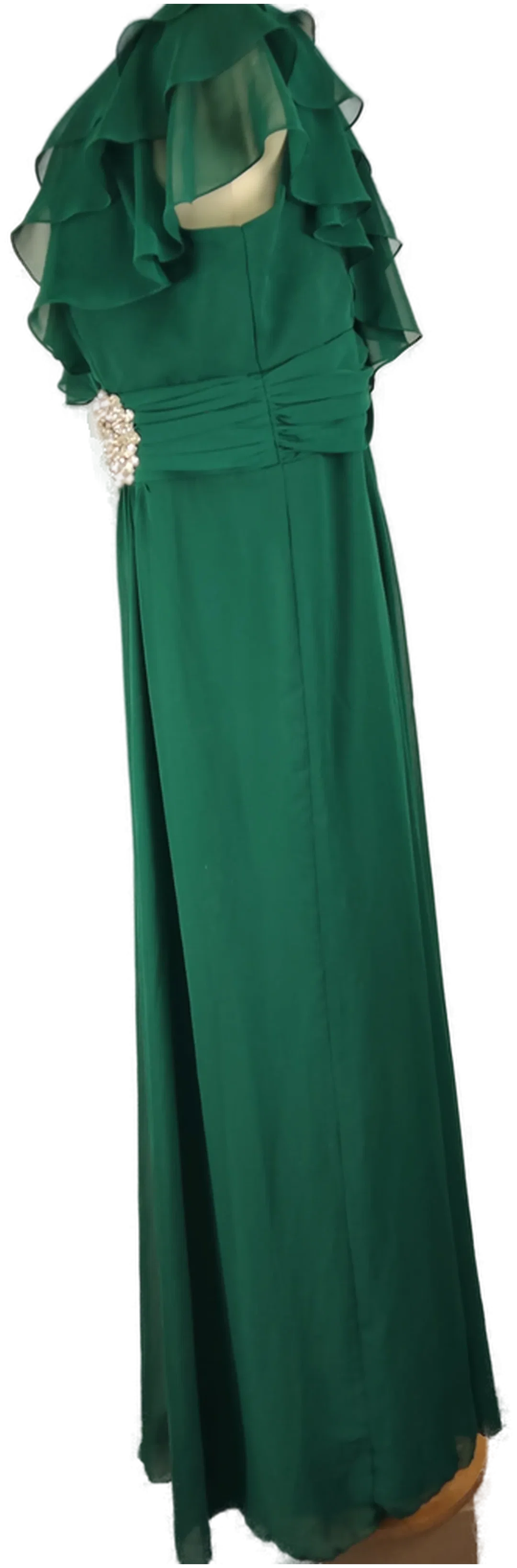 Damenballkleid Sonstige Gr.52 Unifarben | Festlicher Klassiker – Bild 2