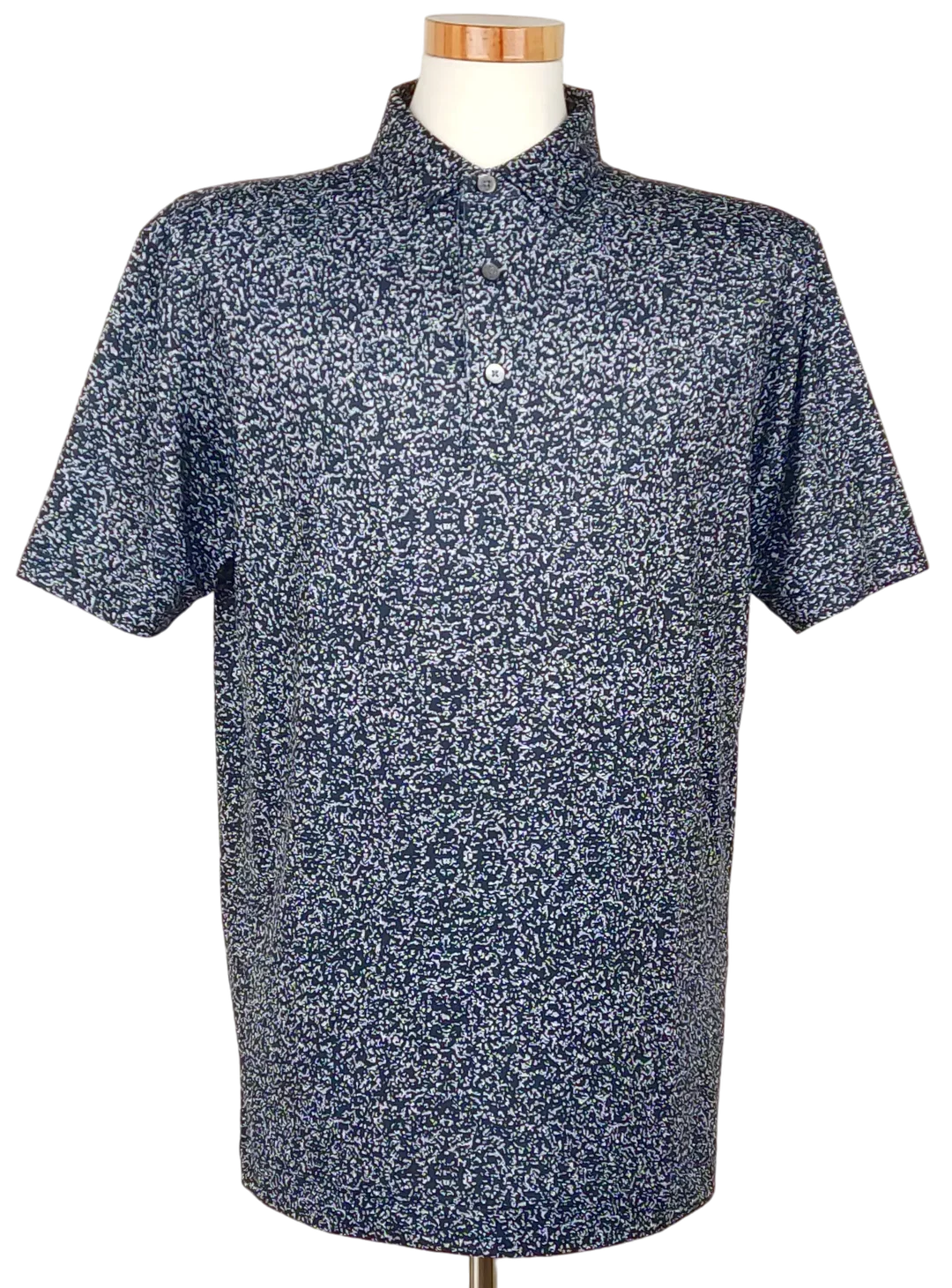 FootJoy Athletic Fit Herren Golf Shirt, marine - Gr. L  - Bild 4