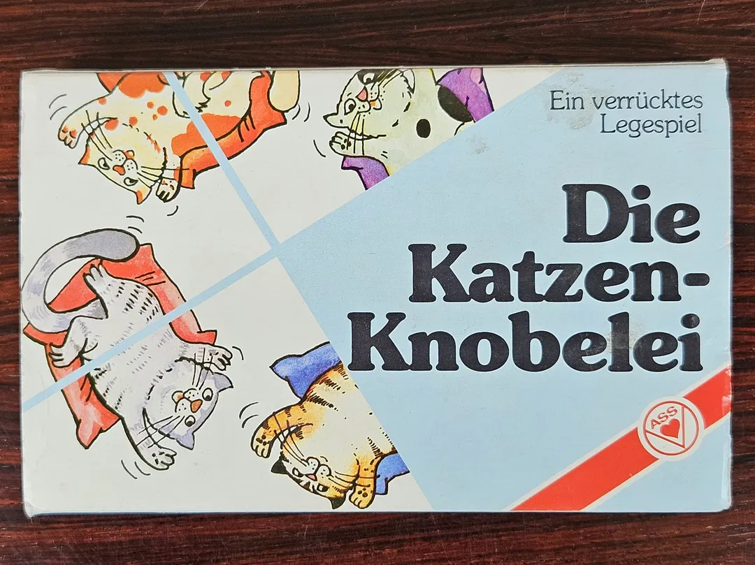 Die Katzen-Knobelei  - Vintage Gesellschaftsspiel - ASS - Bild 1