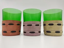 Vintage-Set Karaffe und 6x Whiskey Gläser - Bild 3