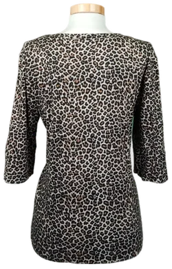 Marc Cain Sports Damen Shirt mehrfarbig mit Leo-Print Gr. L - Bild 2