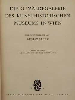 Die Gemäldegalerie des Kunsthistorischen Museums in Wien - Gustav Glück [Hrsg.] - Bild 2