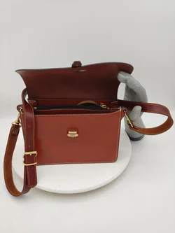 Dooney & Bourke Flap Crossbody Leder Handtasche | Eleganter Klassiker - Bild 3