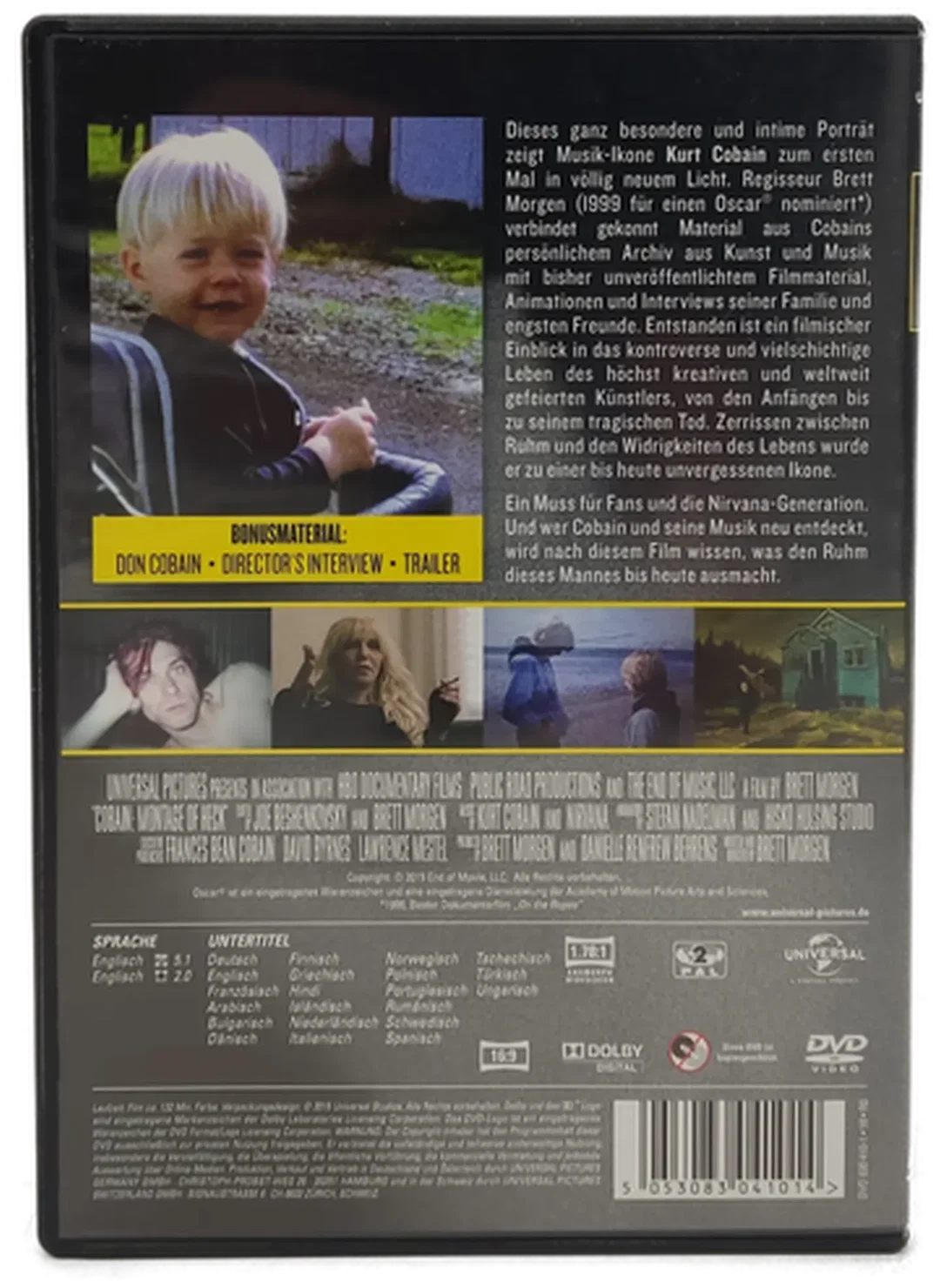 DVD "Cobain - Montage of Heck" von Brett Morgen – Bild 2