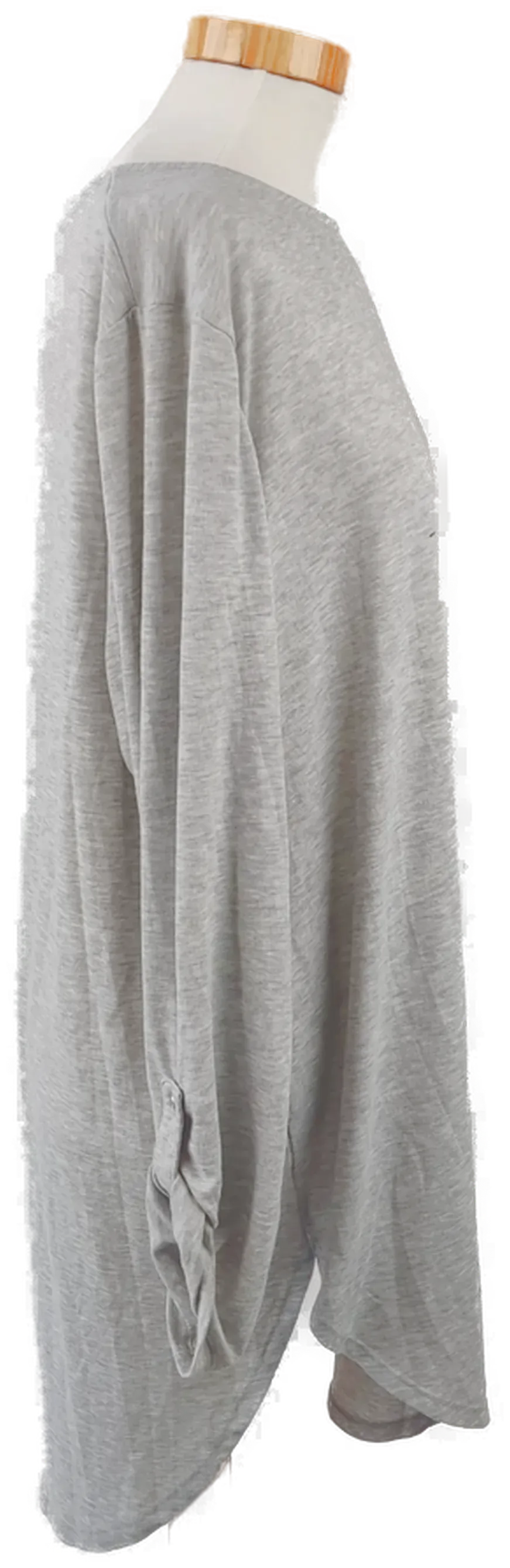 Damen Longshirt langarm grau, bedruckt - Gr. XXL – Bild 2