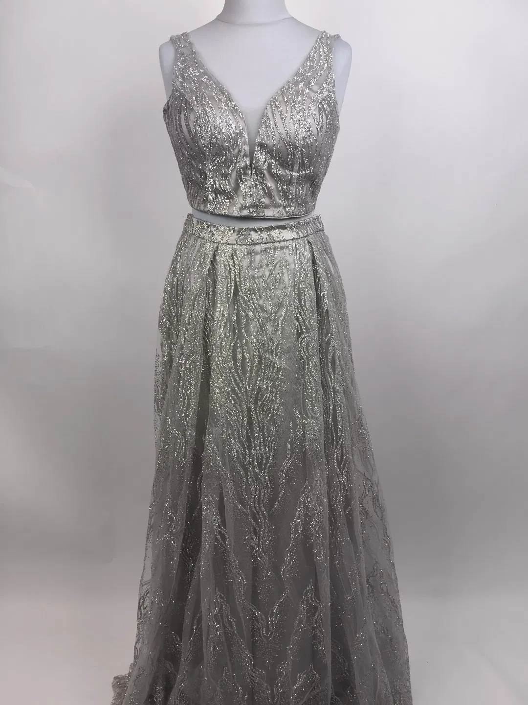 Ballbleid silber, Eva & Co, Gr. M - Bild 4