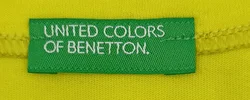 United Colors of Benetton Kindershirt neongelb Gr. L - Bild 3