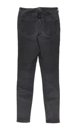 H&M High Waist Damen Jeggings Denim, dunkelgrau - Gr. S - Bild 2