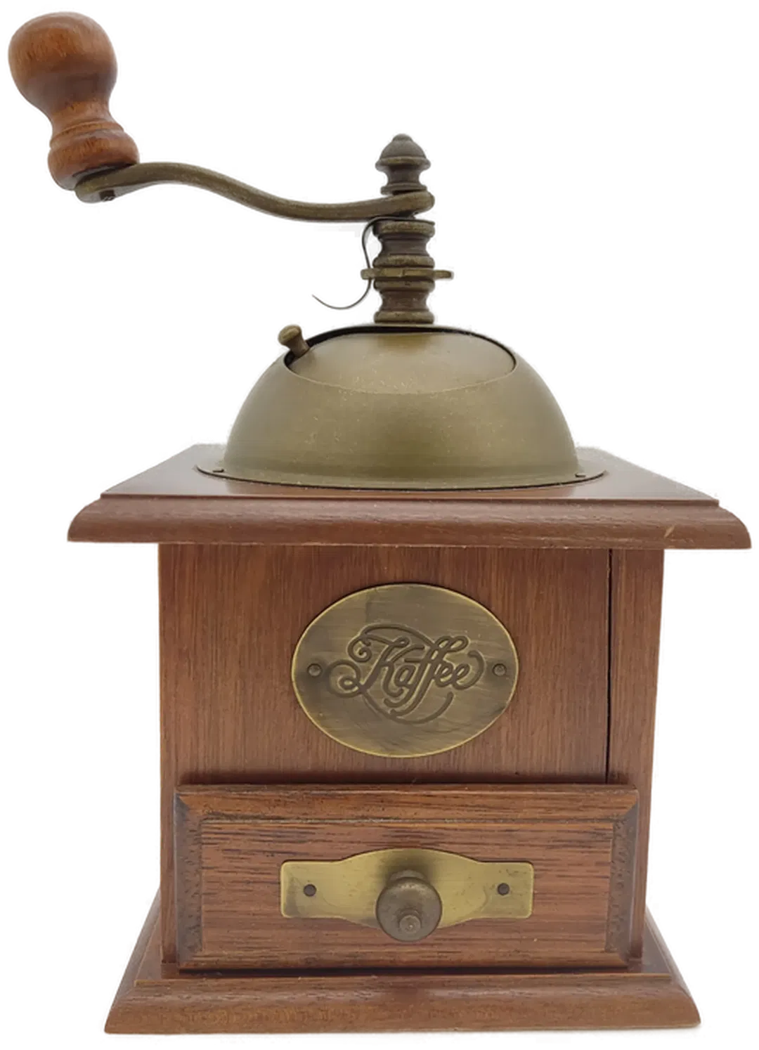 Vintage-Kaffeemühle Holz | Retro-Charme - Bild 4