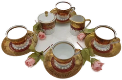 Bavaria Porzellan Kaffeeservice mit Schönheitsfehler | Vintage-Schatz - Bild 1