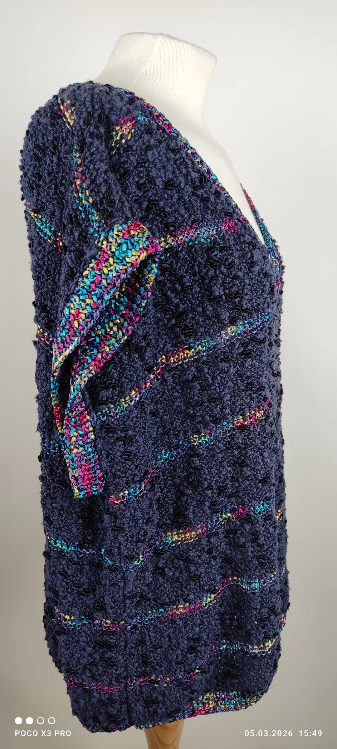 Laura Biagiotti Strickpullover Gestreift | Premium-Charme – Bild 3