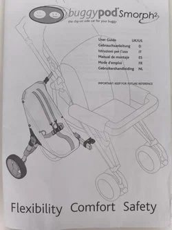 Buggypod Smorph, Erweiterung - 2. Sitz für Buggy - Bild 4