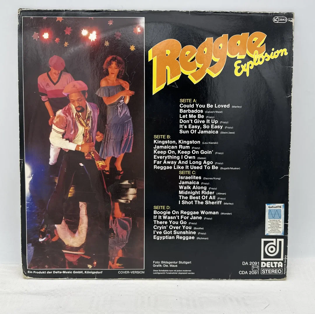 Langspielplatte - Doppelalbum - Various - Reggae Explosion – Bild 2