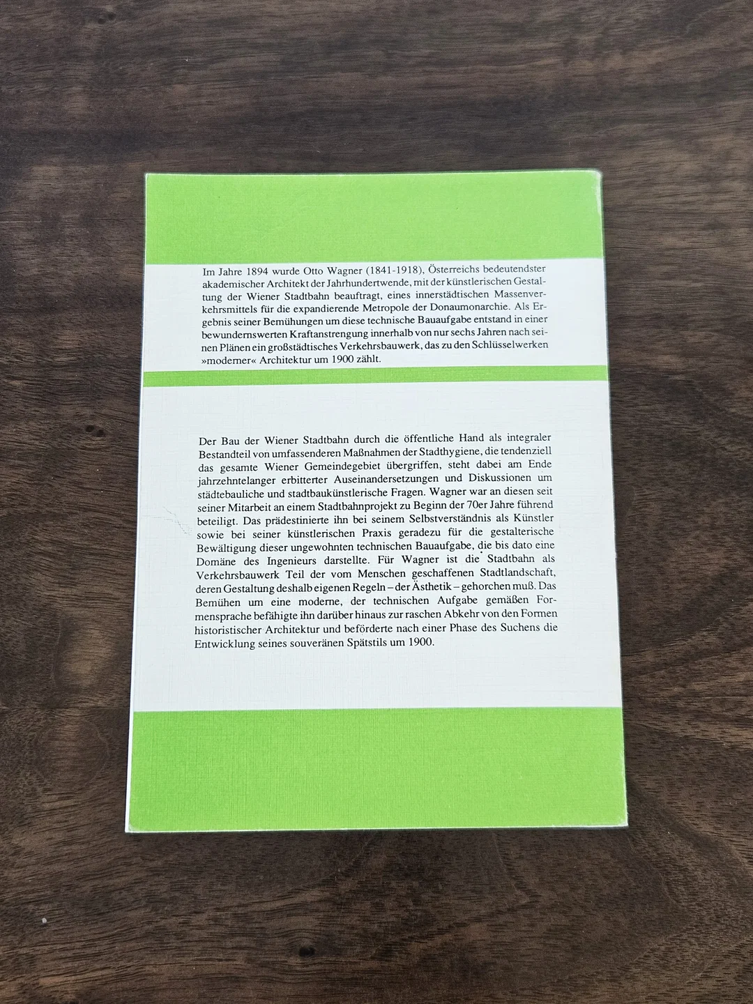 Otto Wagner und die Wiener Stadtbahn I + II - Günter Kolb (Text- und Abbildungsband) – Bild 2