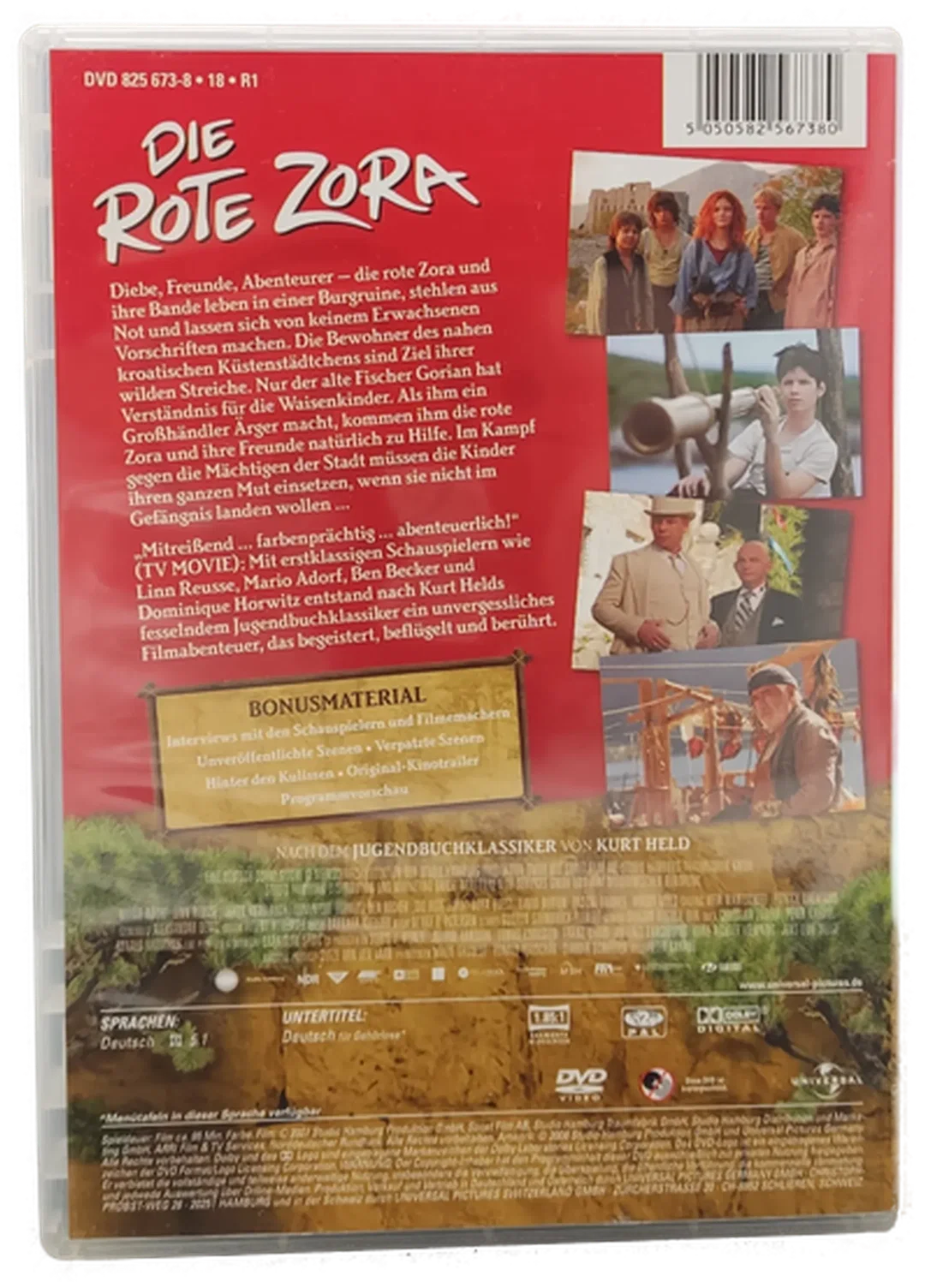 DVD "Die rote Zora" mit Mario Adorf und Linn Reusse – Bild 2